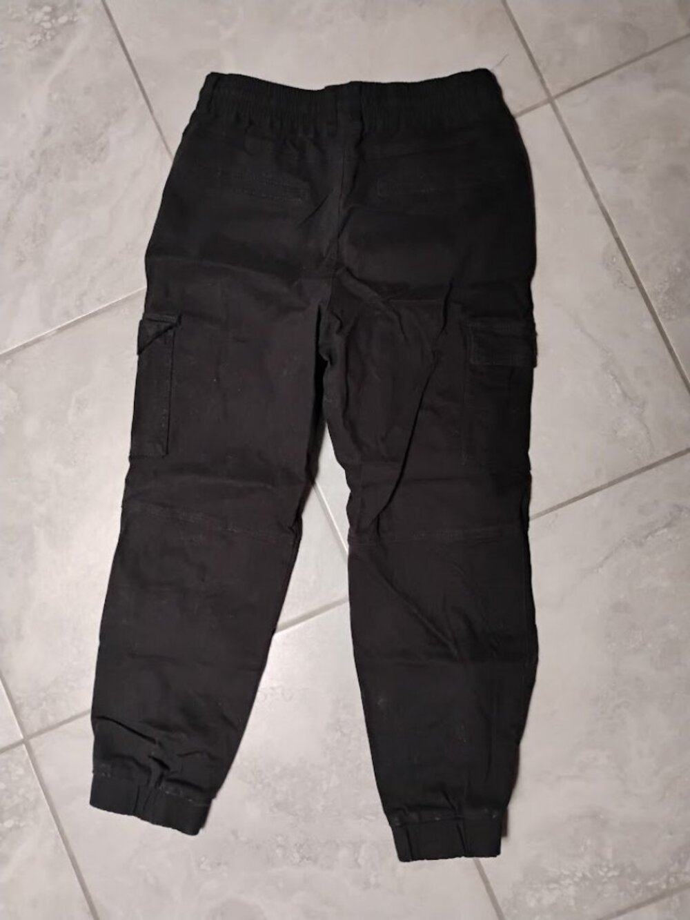 Monkey Ride Jeans size 11/30 Black Cargo Joggers 4-pocket